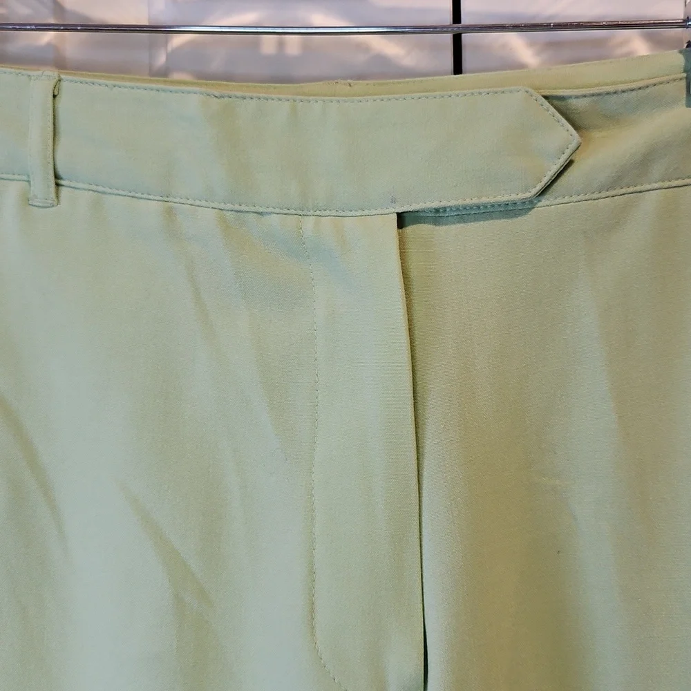Vintage Studio Works Mint Green Dress Pants 14 Petite New - Picture 3 of 10